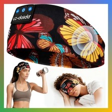 Sleep Headphones Headband Bluetooth 5.4, Sports Headband Earphones Wireless with