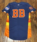Houston Astros 2025 Game Used Worn BAT BOY Jersey MLB Auth Team Issued Size 40
