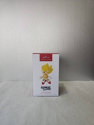 2025 Hallmark Ornament - SUPER SONIC - Sonic the Hedgehog - New in Box