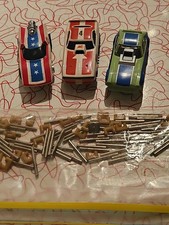 Lot Of 3 Vintage 1960's 1970's SLOT CARS  Locks Joiners Lot Untested As Is