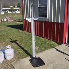 Health O Meter 500kl Scale With Measuring Rod Tested