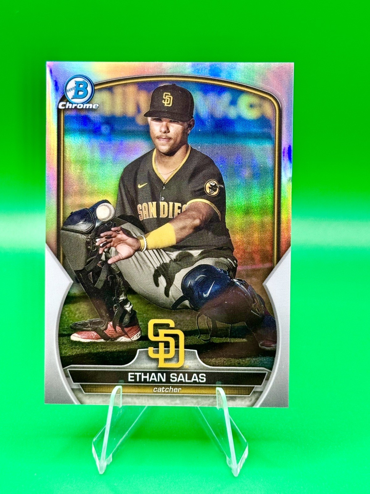 2023 Bowman Draft Ethan Salas Image Variation Chrome SSP Padres!!!