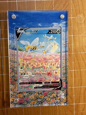 Beedrill V 161/189 Astral Radiance Pokémon Magnetic 🧲 Extended