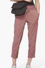 Lululemon Dance Studio Crop Womans Size 6 Unlined Jogger Athleisure Stretch Pink