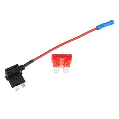 12V Standard Fusible Adaptateur avec 1pcs 10A Lame Style Fusible - Photo 1/4