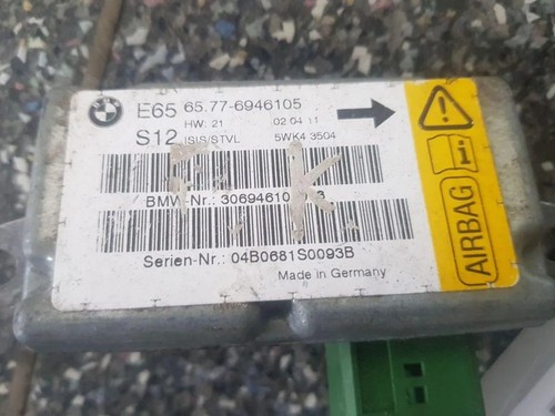 BMW 7 E65, E66, E67 Airbag-Steuergerät 6946105 5.00 Petrol 2007 33844987