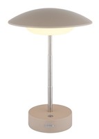 Globo K Tomo Tischleuchte Kunststoff Braun Matt, Led