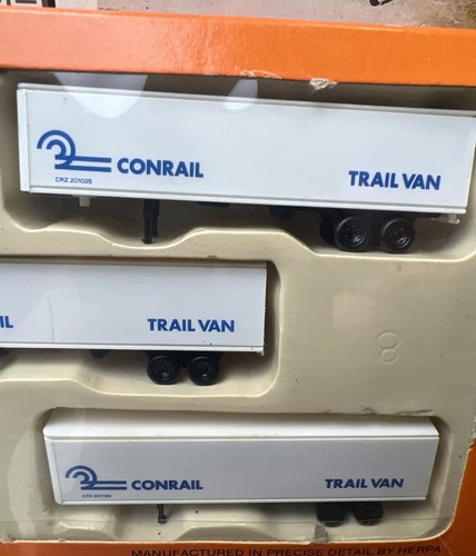 Con-Cor Spur N 3 Stück Conrail Huckepack Anhänger 004-005103 - Bild 2 von 8