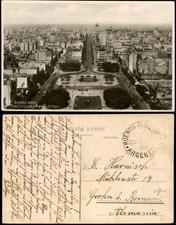 Buenos Aires Plaza Congreso y Avenida de Mayo, City-Panorama 1930