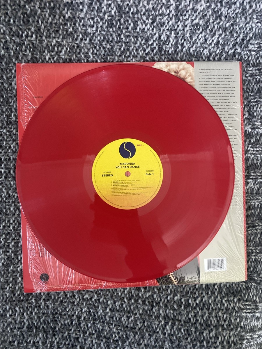 Madonna Lp You Can Dance 1987- 2018 N. M Limited Edition Red Vinyl