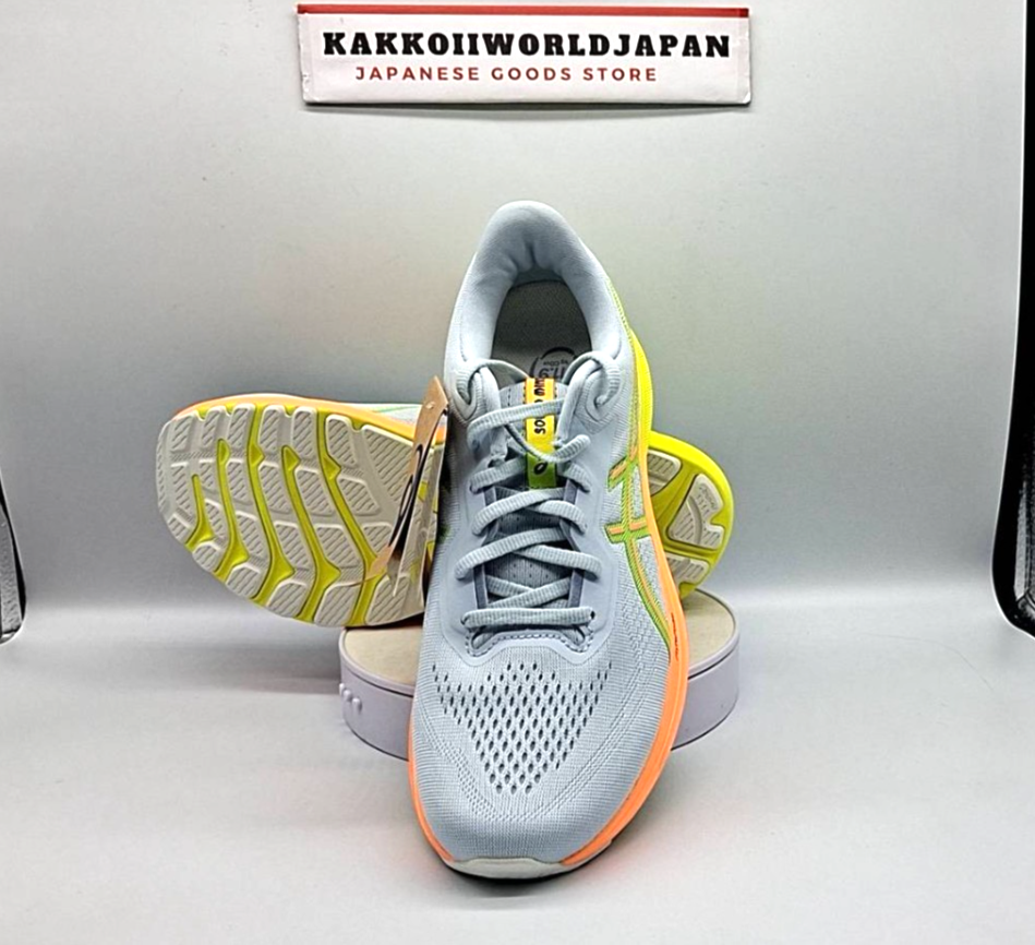 ASICS Women Running shoes GT-1000 13 PARIS Cool Grey/Safety Yellow