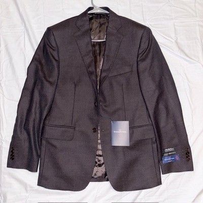 Ermenegildo Zegna Traveller Blazer 36S Slim Fit Wool Saks Italy New