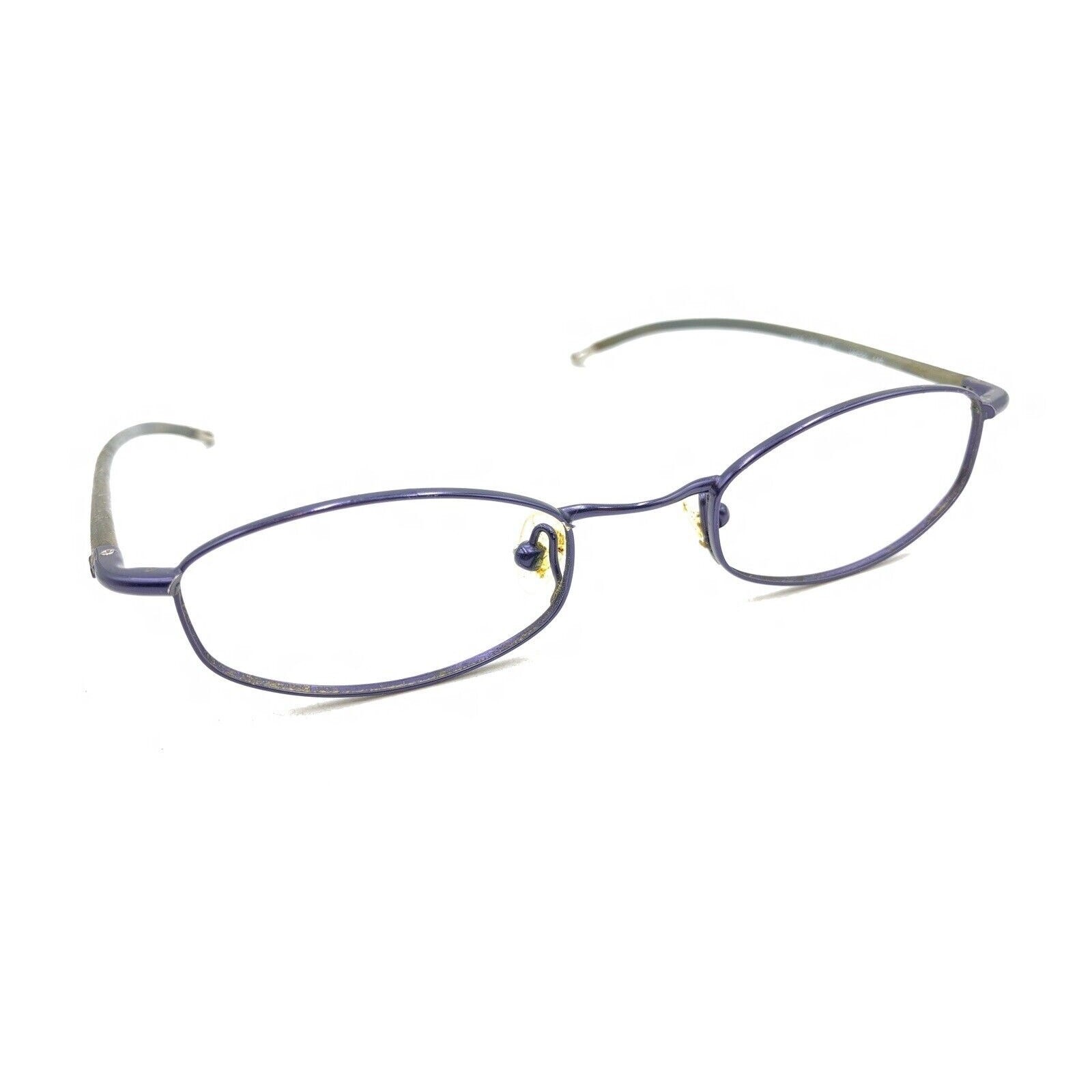Nike 4059 444 Purple Gray Oval Eyeglasses Frames 48-20 140 Designer Men Women