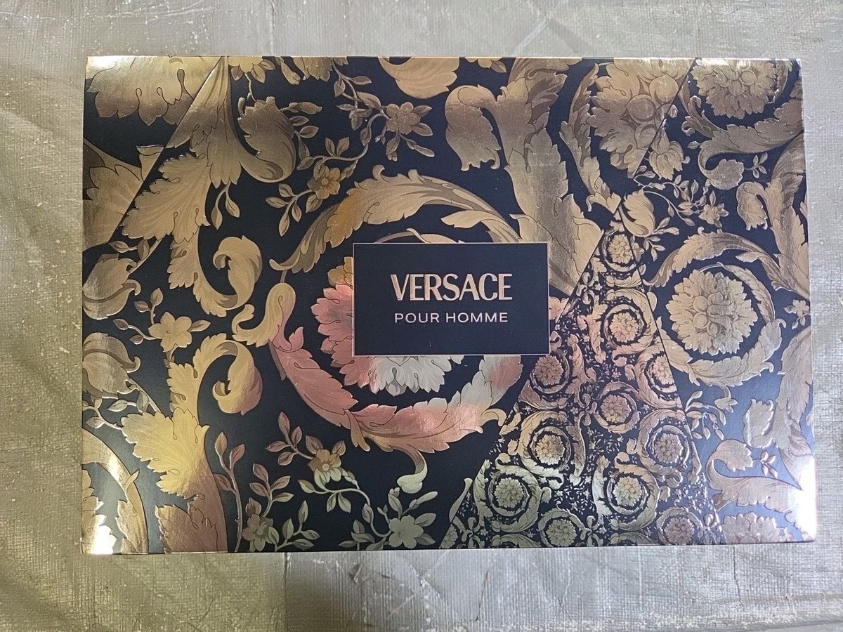 Versace Men's Versace Pour Homme 3pcs EDT Gift Set Fragrances