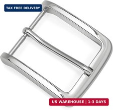 1.5 inch Belt Buckle-Single Prong Square Replacement Buckle for Formal Casual