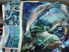 Dazzling Dolphins Fabric Panel