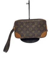 LOUIS VUITTON Marley Dragonne PM Monogram Canvas BRW PVC Brown Allover M51827  F