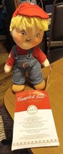 8 Inch- Campbell Soup kids century Edition one hundred years Doll