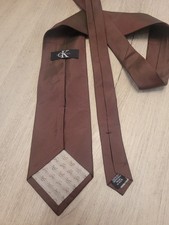 Calvin klein Tie 100% Silk. Made in USA. Wine Color