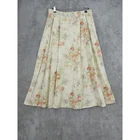 Coldwater Creek Skirt Womens Medium Eyelet Lace Floral Romantic Cottage Prairie
