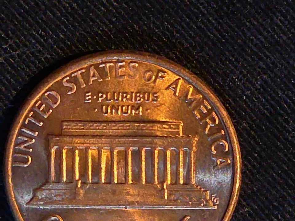 1996 D DDO/DDR Lincoln Memorial Cent BU Red Penny - Image 4 of 4