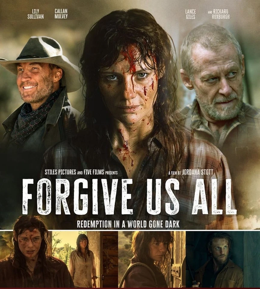 DVD Forgive Us All (2025) Post-Apocalyptic Western Horror Movie Free Region CD - Image 2 of 2