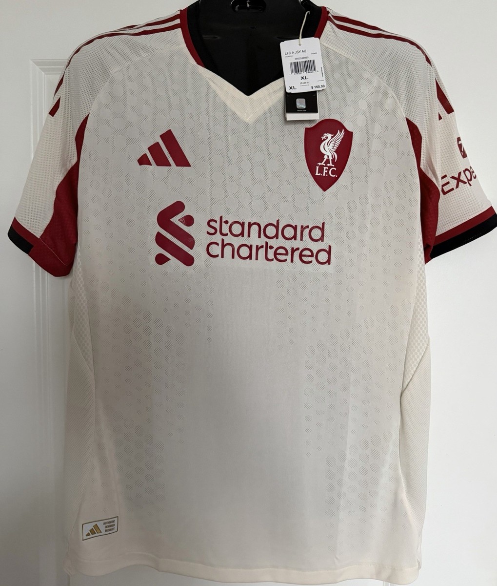 Adidas Originals Liverpool Fc 25/26 Away Authentic Jersey SizeXL