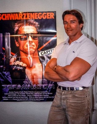 Arnold Schwarzenegger  actor, politician and former bodybuilder 8.5x11