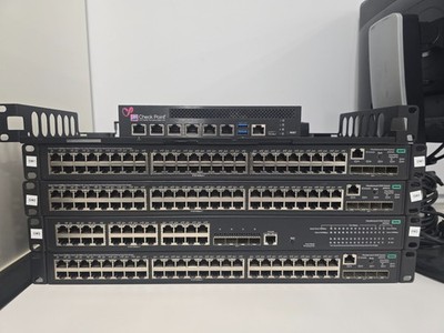 Check Point PB-10-3100 Security Gateway / HP Enterprise Networking Switches