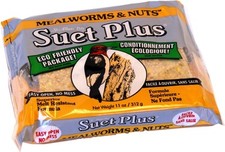 GC - Wildlife Science - 11 oz Suet Cake - Mealworm  Nuts