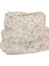 Lot Of 2 RH Baby  Child Restoration Hardware Crib Sheets Butterflies Flowers