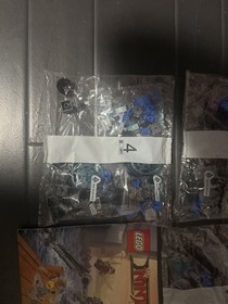 lego ninjago water strider 70611 ( Sealed bags, Missing Bag 1, 75% complete)
