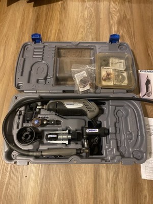 Dremel 400 XPR Rotary Tool Kit w/ Flex Shaft Case & Accessory Bit Sets