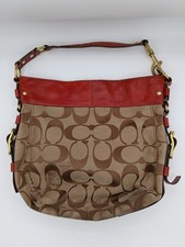 RARE COACH Zoe 赤のエナメルレザーショルダーバッグ 12735 RARE COACH Zoe 赤のエナメルレザーショルダーバッグ 12735