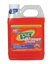 Camco 41192 RV Liquid Form Orange 5 to 8 pH Toilet Treatment 32 oz.