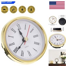 Battery-Powered 65mm Clock Insert with Roman Numerals - DIY Replacement Option