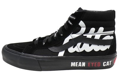 Patta Vans Vault Sk8-Hi Reissue VLT LX Mean Eyed Cat - Black VN0A4BVH5X0