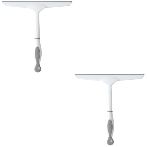 2 PCS Window Cleaning Brush Shower Squeege Squeegee,window Scrubber - Bild 2 von 12