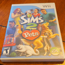 The Sims 2: Pets Nintendo Wii Complete w/ Manual NTSC-U/C T-Teen 2006