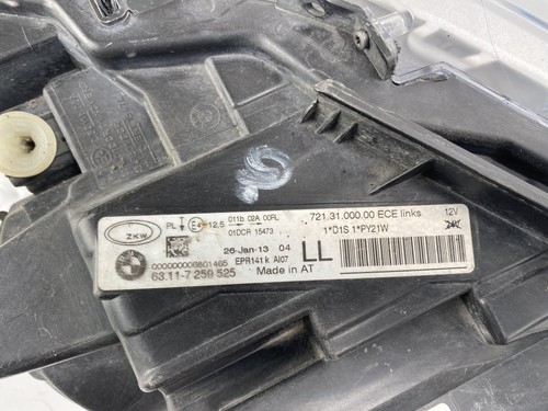✅✅✅ BMW F30 F31 3 Série Gauche Bi-Xénon Phare 7259525 63117259525 731 FS - Photo 11 sur 12