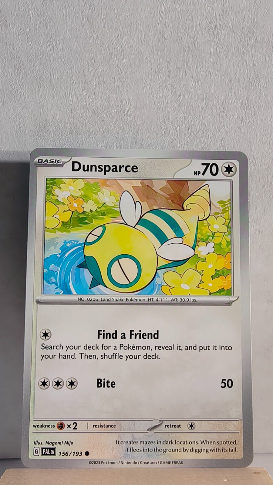 Dunsparce [LP] - Pokemon TCG Paldea Evolved 156/193 [Common]