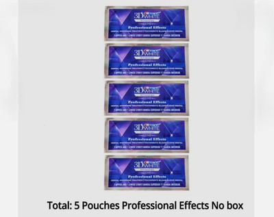 3D Weiß Zähne Whitestrips Luxe   Professionelle Bleaching-Streifen, 10/20 DE