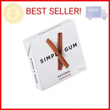 Simply Gum Natural Chewing Gum (Cinnamon, 15 Count (Pack of 1))