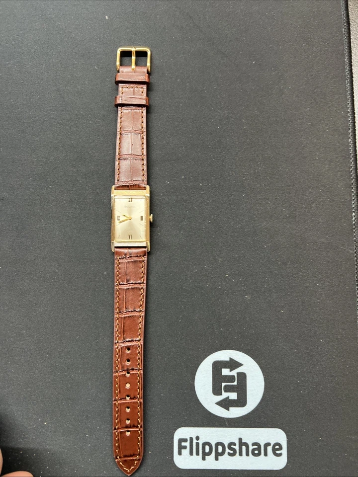 Vintage 1967 Bulova Banker CC - Mens Watch - New Leather Strap - Outstanding - Image 2 of 4