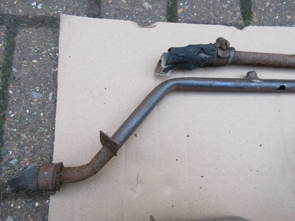 NÚCLEOS INTERCAMBIADORES DE CALOR BORGWARD ISABELLA BEHR ORIGINALES + TUBERÍAS. Foto 4 de 4