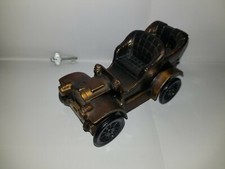 Banthrico Oldsmobile Car Bank With Key Locking Souvenir Bank Antique Vintage