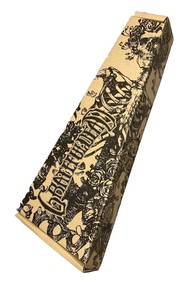 Grateful Dead Themed Artwork Ukelele Box Cardboard Art Drawing Crafts Shipping