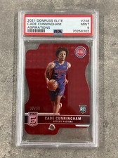 PSA 9 2021-22 Donruss Elite #248 Cade Cunningham Rookie Aspirations Die-Cut /98