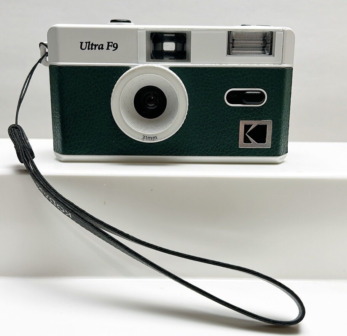  Kodak Ultra F9 Film Camera, 1.4 inches (35 mm), White x Green  : Electronics