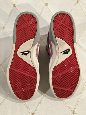 Rare! Men\'s 9/11/13 Nike Space Flight high top Red White Size 9.5 
630772-100. Nike Space Flight High Top White Red Black Men main image 3